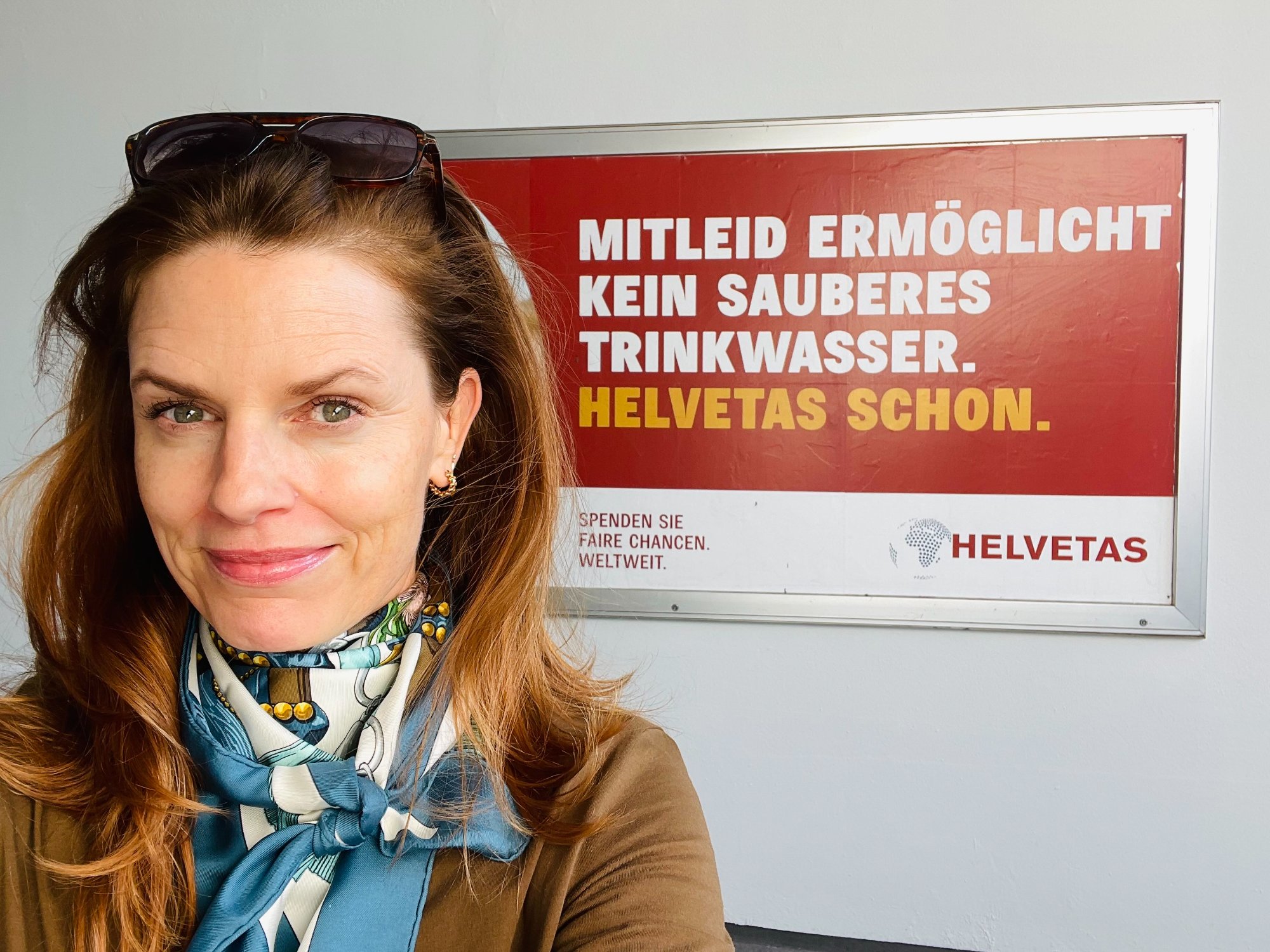 Kafi Freitag – Helvetas Ambassadorin